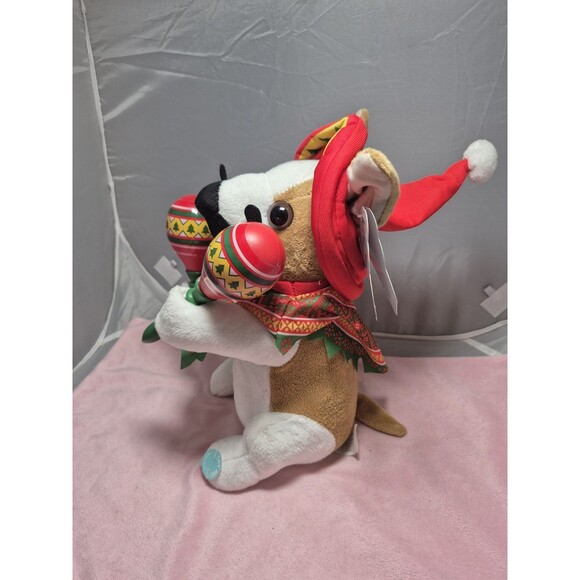 Hug Me Musical Animated Mariachi Puppy Sings "The Macarena" And Shakes Maracas - Picture 2 of 4